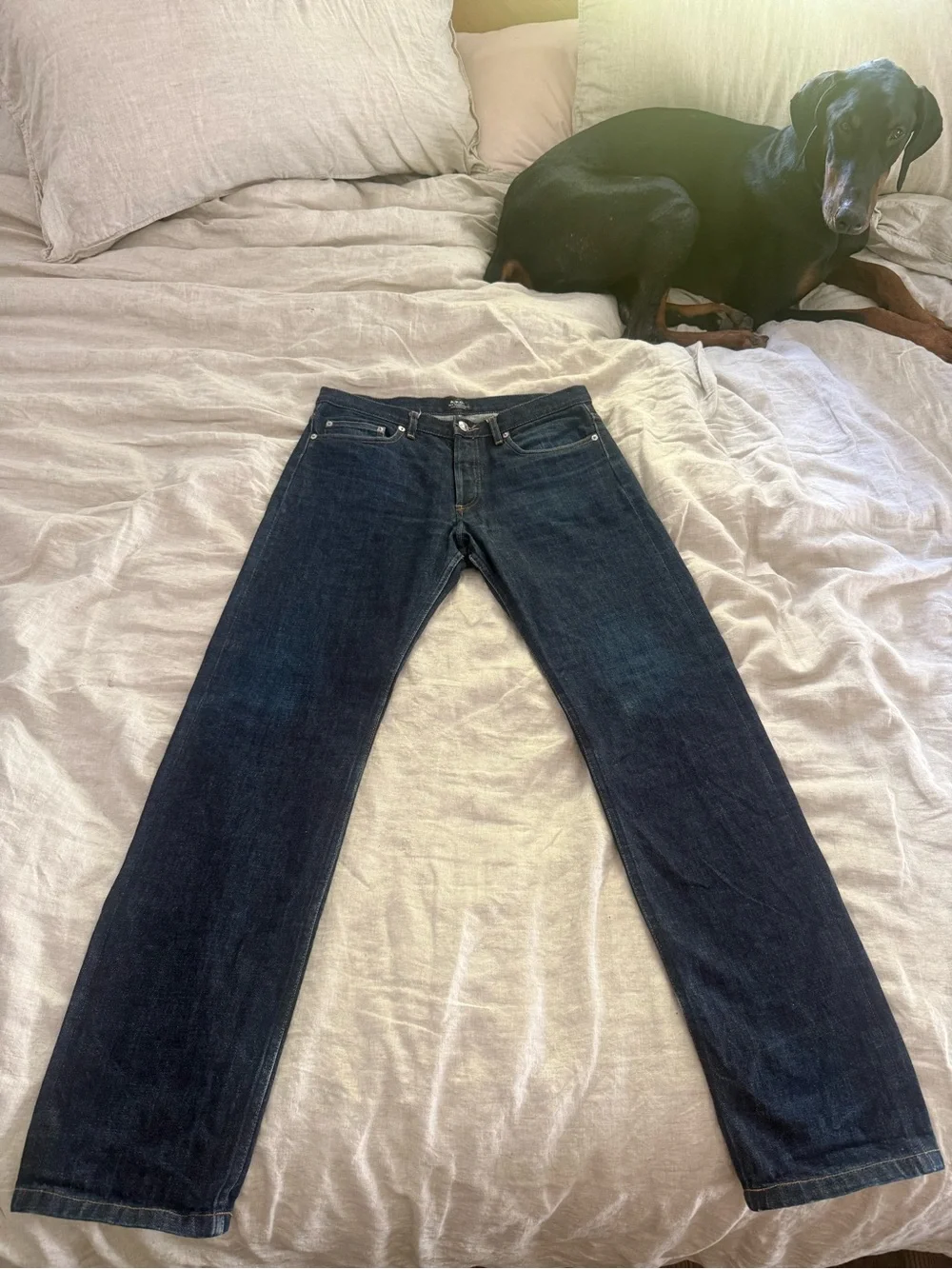 A.P.C. New Standard Men's Dark Indigo Jeans